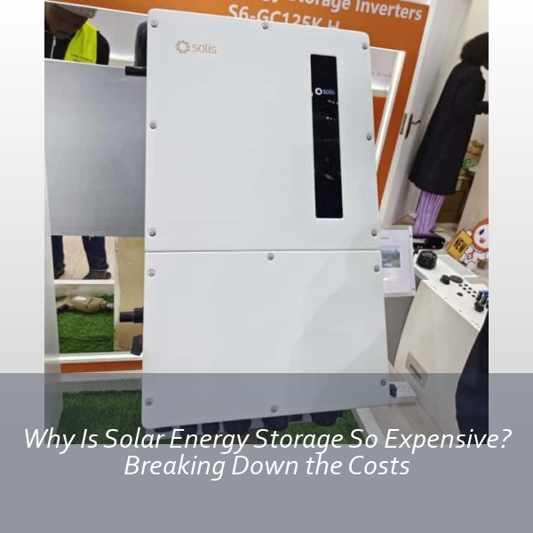 Why Is Solar Energy Storage So Expensive? Breaking Down the Costs